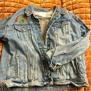 Large Old Navy Boyfriend Jean Jacket
